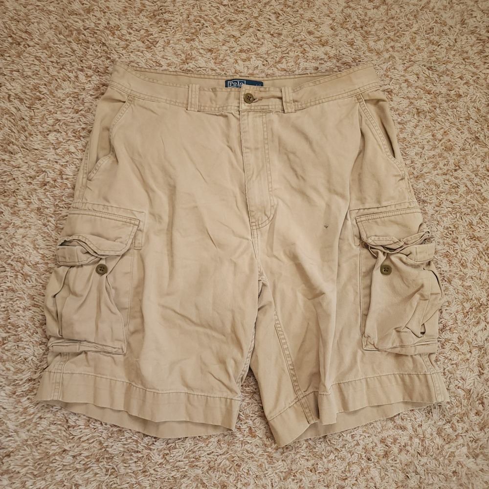Polo Ralph Lauren Cargo‎ Shorts Mens 35 Chino Classic 67 Casual